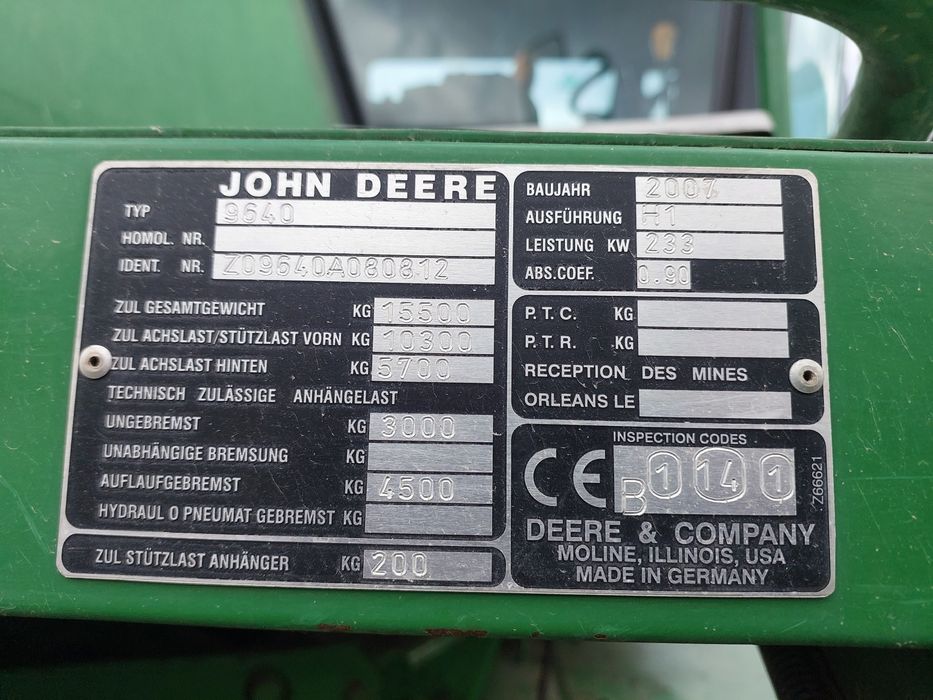 Продам комбайн Джон Дір 9640