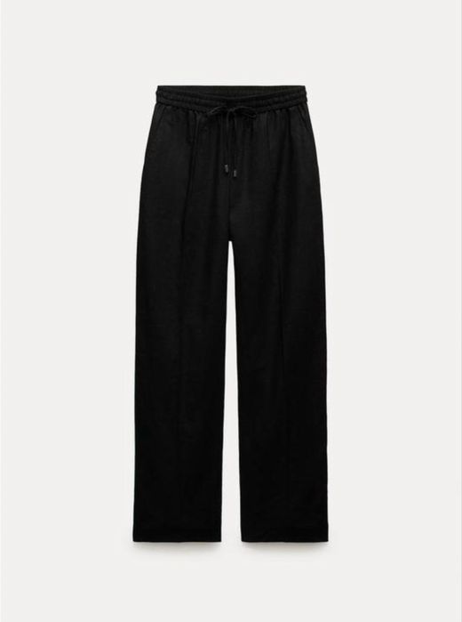 Лляні штани від zara  L