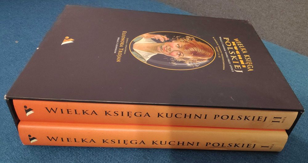 Wielka księga kuchni polskiej wraz z savoir vivre przy stole. Eleonora Trojan. Dwa tomy