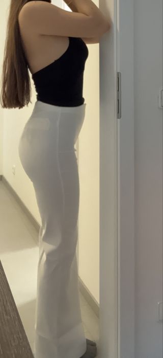 Брюки білі zara нові