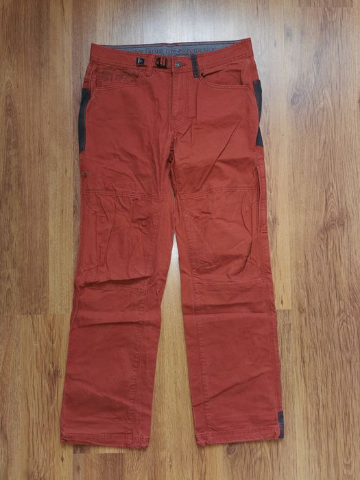 prAna Continuum Climbers spodnie wspinaczkowe trekkingowe turystyczne