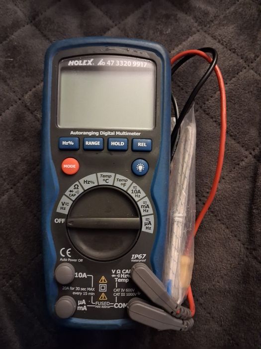 Multimetr Holex seria 9917