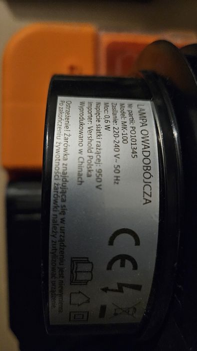 Lampa owadobójcza