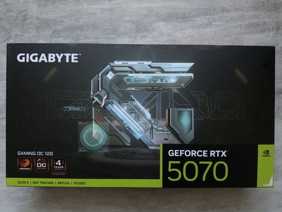 Geforce Rtx 5070 Gigabyte Gaming OC
