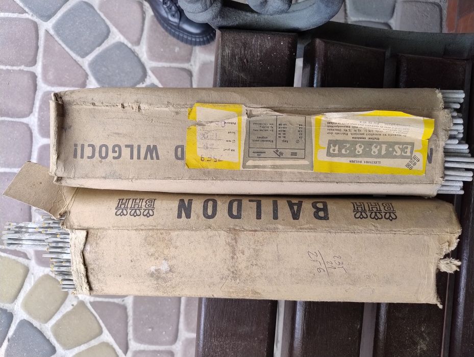 Baildon elektrody do kwasówk 11.3 kgi markowe kwasowe do stali es 18 8