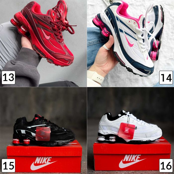 Кроссовки Nike Shox Ride 2 Supreme Кросівки Найк Шокс Райд 36-45 Люкс