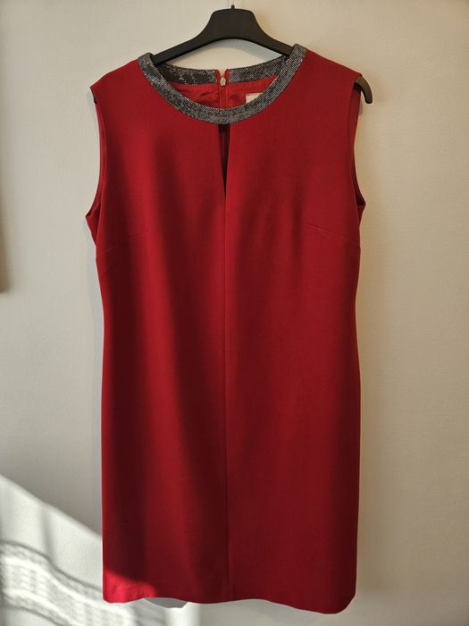 Sukienka czerwona atrakcyjna Dagon 44