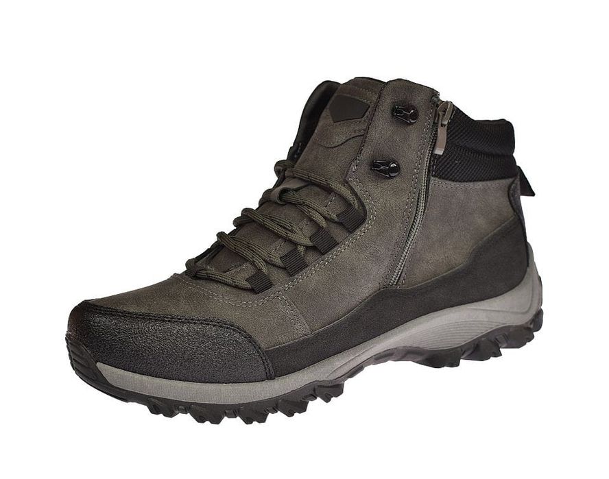 Buty trekkingowe trapery męskie wysokie TR-4-0595 GR rozm. 45