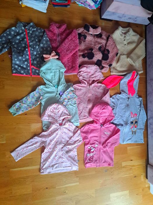 128szt ubranek r.98/104 dziewczynka