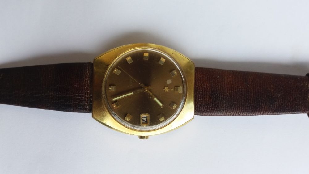 Zegarek Złoty Junghans Electronic Dato-Chron!