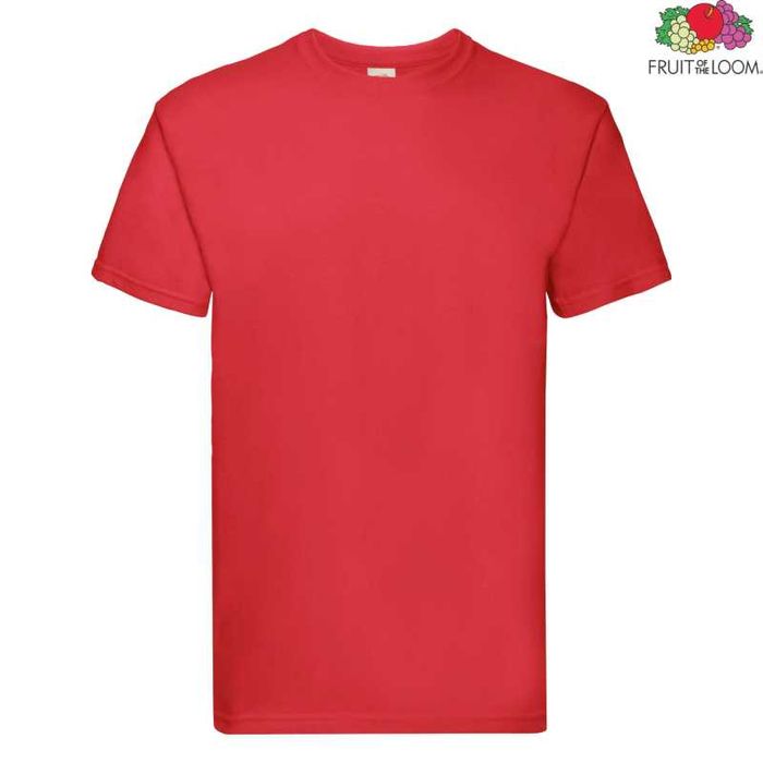 Męska Koszulka Fruit of the Loom Super Premium 205 / 10 kolorów / S-3XL