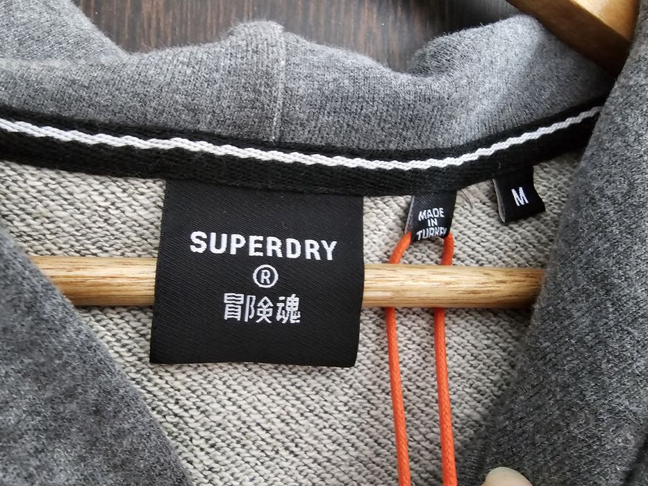 Szara bluza Superdry