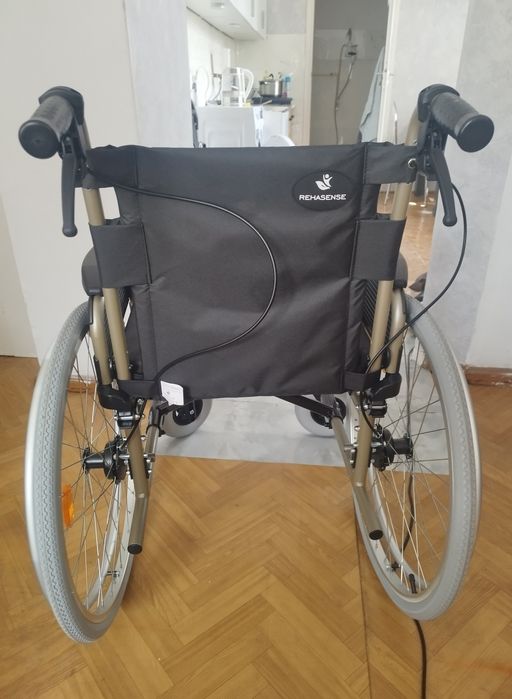 Wózek inwalidzki aluminiowy