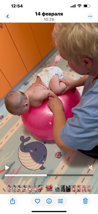 Грудничковый массаж/детский массаж.Двигательное  развитие детей