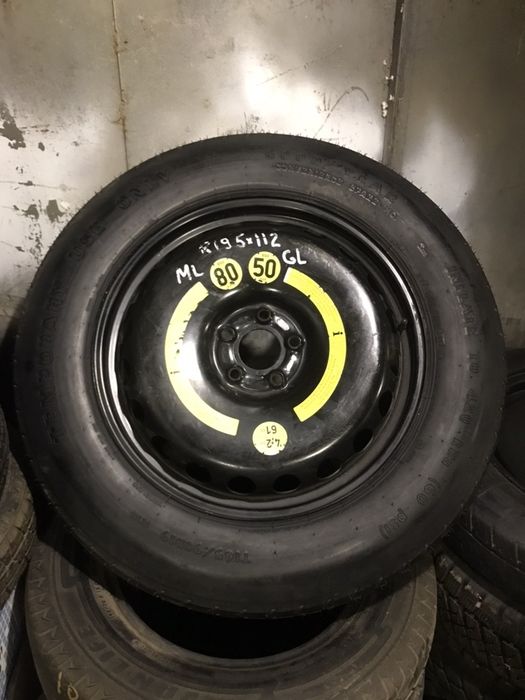 Докатка запаска костыль 5 112 BMW VW Audi Skoda Seat