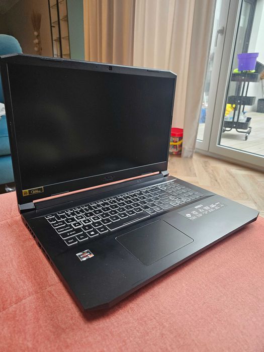 Acer Nitro 5 17'-5800H-32GB-512SSD+1TB HDD-RTX 3060-Win11