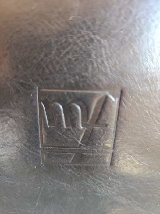 Pasta / Mala executiva elegante homem em pele mafli