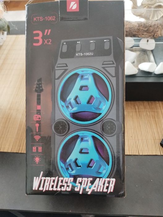 Stroboskop kolorofon z czujnikiem muzyki 12led