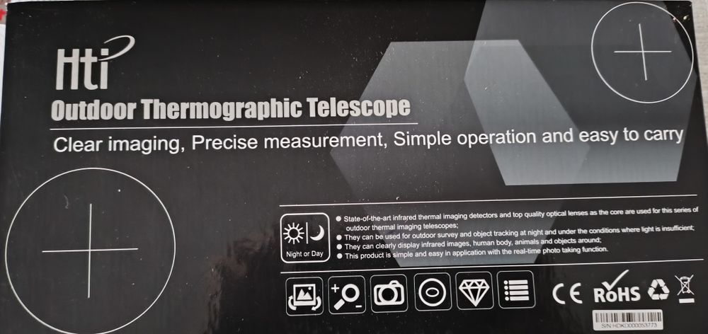 Kamera termowizyjna  – sensor 640×512, obiektyw 35 mm