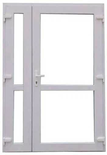 DRZWI Zewnętrzne PCV Sklepowe KACPRZAK Białe 140x210 Lider OLX