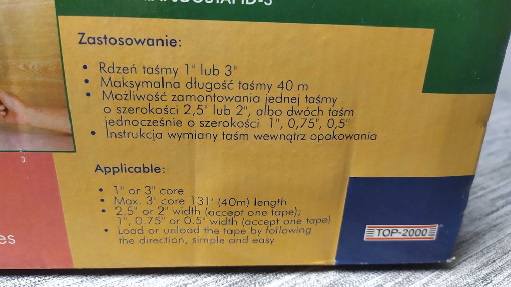 Dyspenser / gilotyna do taśmy pakowej