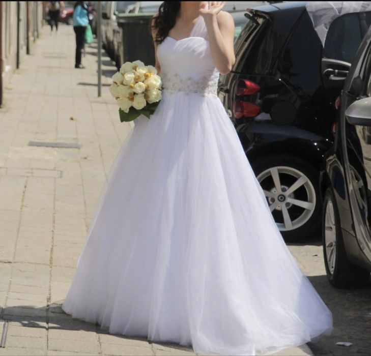 Vestido Noiva Agnes S - oferta véu