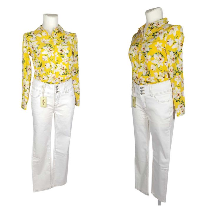 Nowe białe jeansy John Baner 44,XXL spodnie damskie