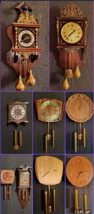 Ремонт профілактика Годинників, настінні камінні механічні