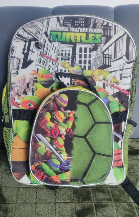 Paczka dla chłopaczka GAP, ZARA, H&M r. 110-116 + plecak TURTLES