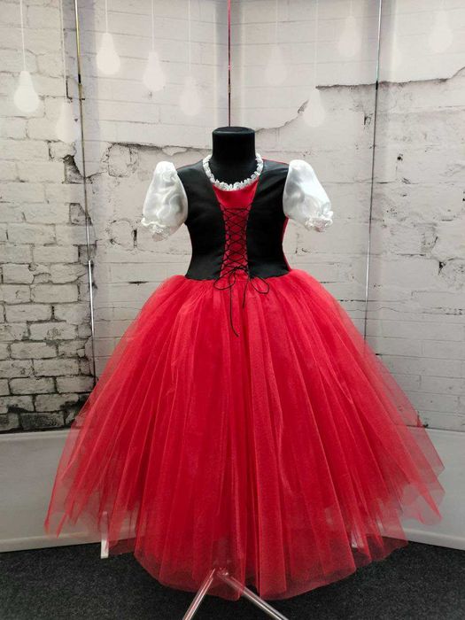 Червона шапочка Герда костюм червона сукня національний плаття 4-8 р