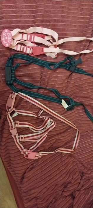 Віжки дитячі рожеві є ще для хлопчика