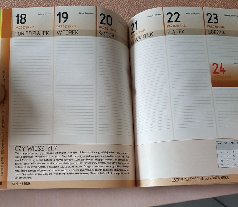 Kalendarz gracza 2004 cd action