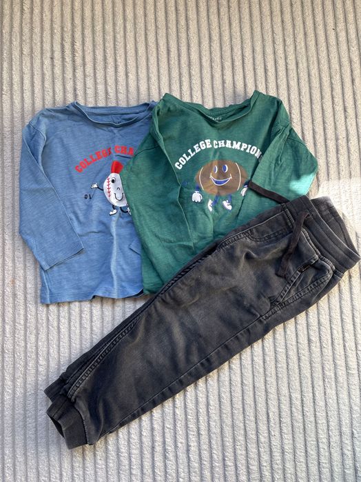 Комплект джинси і реглани 104