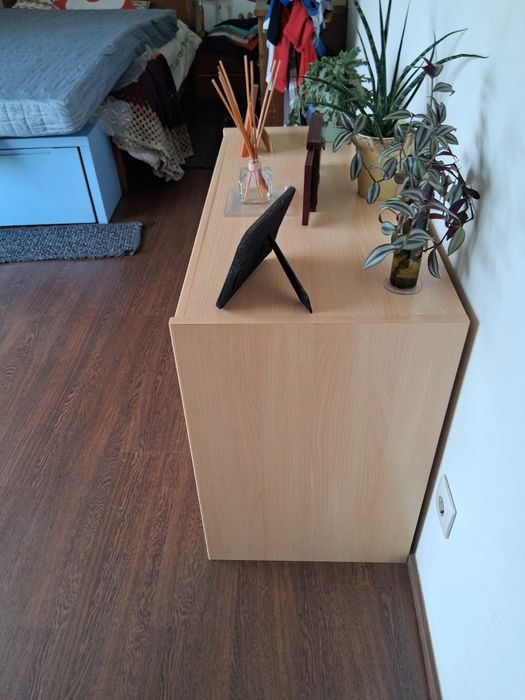 Cama de solteiro com colchão e baú para arrumação