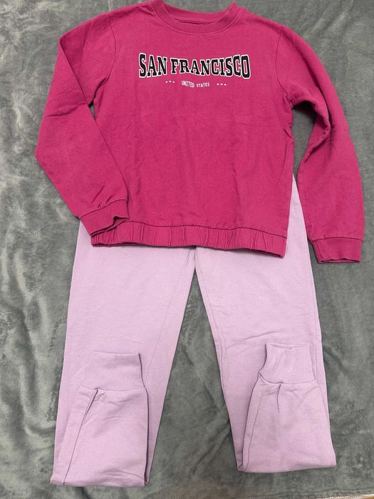 bluza i spodnie dresowe rozm. 146