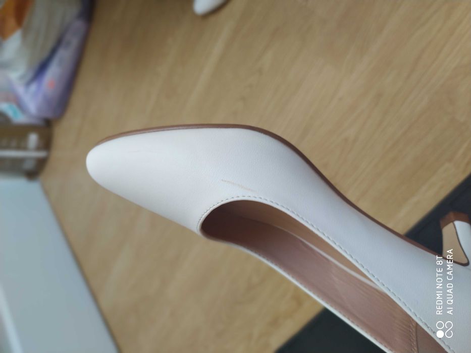 Anna field czółenka r. 37 buty ślubne jak nowe