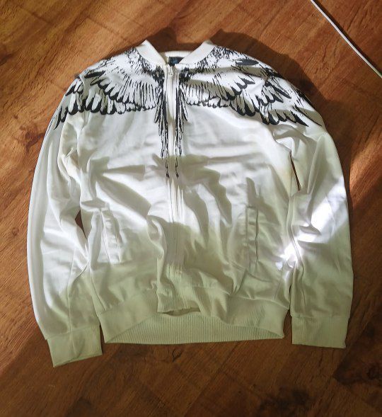 Зип кофта белая размер м