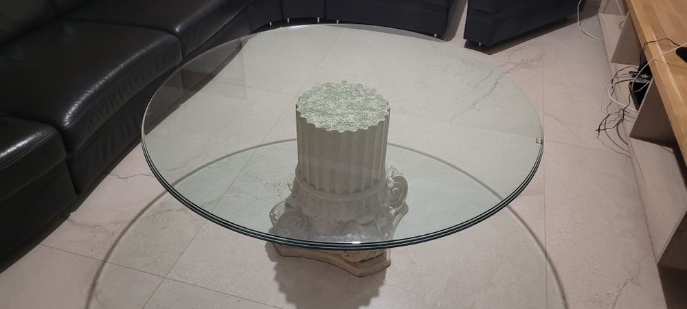 Ława stolik kawowy kolumna LOGO