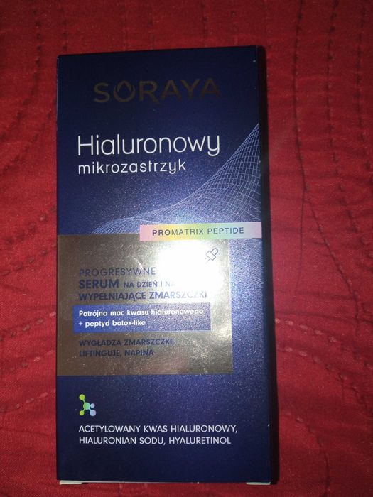 2 X Serum do twarzy SORAYA Hialuronowy mikrozastrzyk
