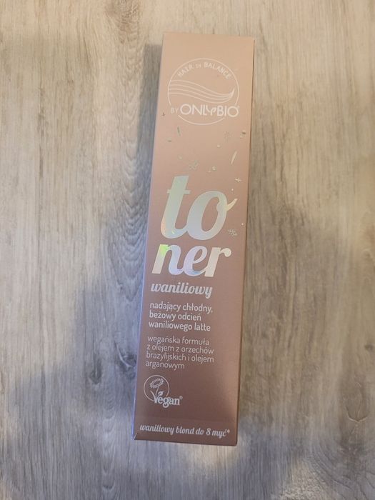 OnlyBio toner waniliowy NOWY