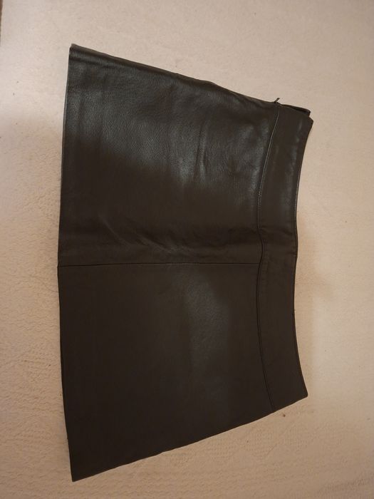 Spódnica naturalna skóra