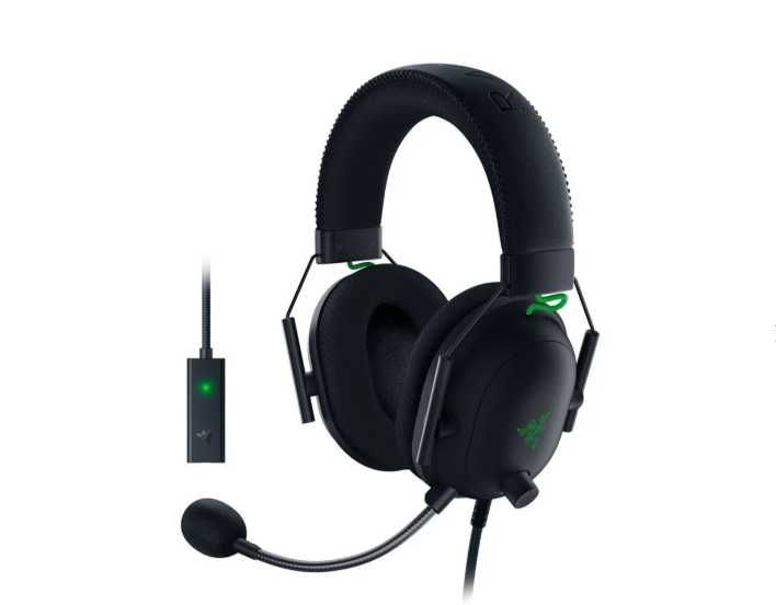 Auscultadores RAZER Blackshark V2 + USB Card Sound