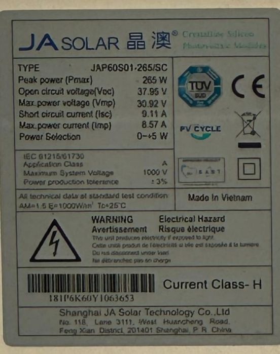 Kit Solar Autoconsumo Completo - Painéis JA Solar + Inversor GoodWe