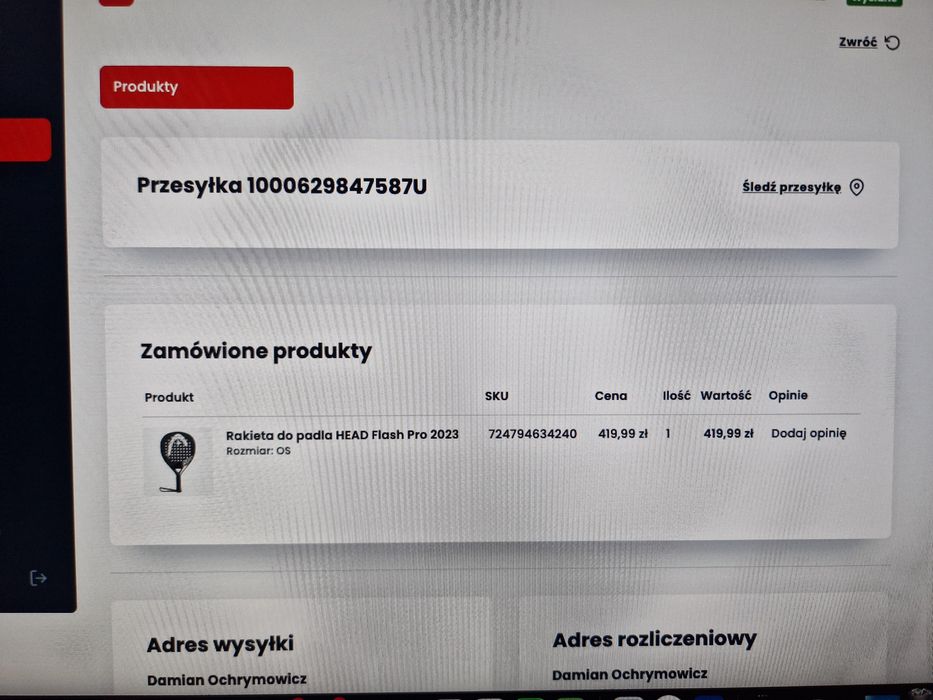 Head Flash Pro 2023 Rakieta do Padla