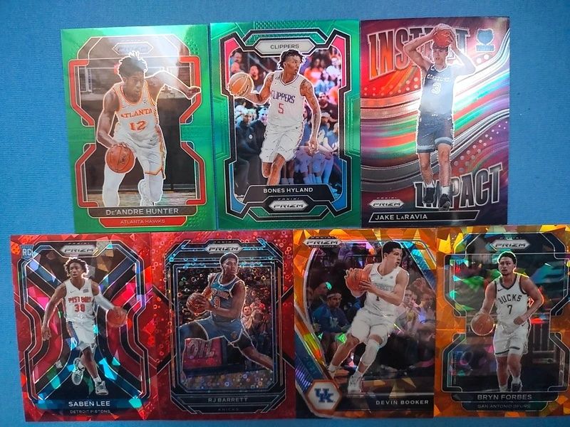 32 karty Prizm Panini NBA , Booker, Green zestaw