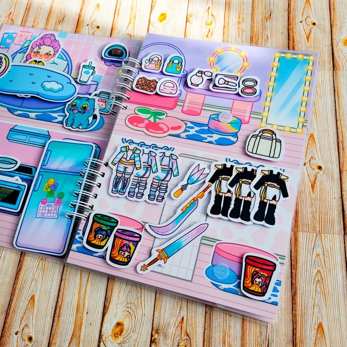 Książka na rzepy K-pop Demon Hunters. Lamibook. Huntrix