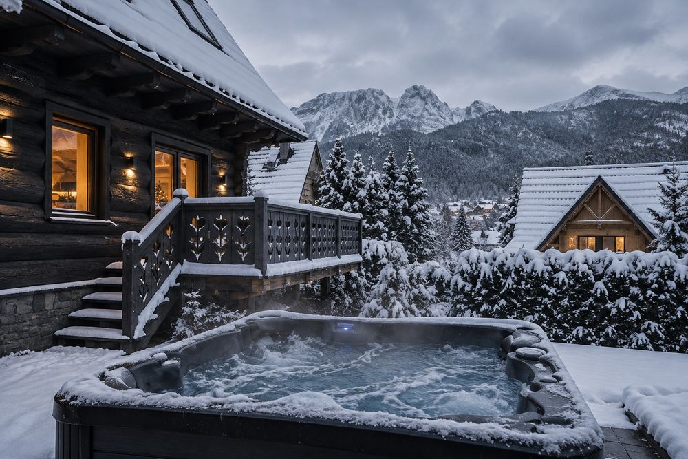 Apartament 6 osób Kościelisko Karpielówka sauna jacuzzi Tatry