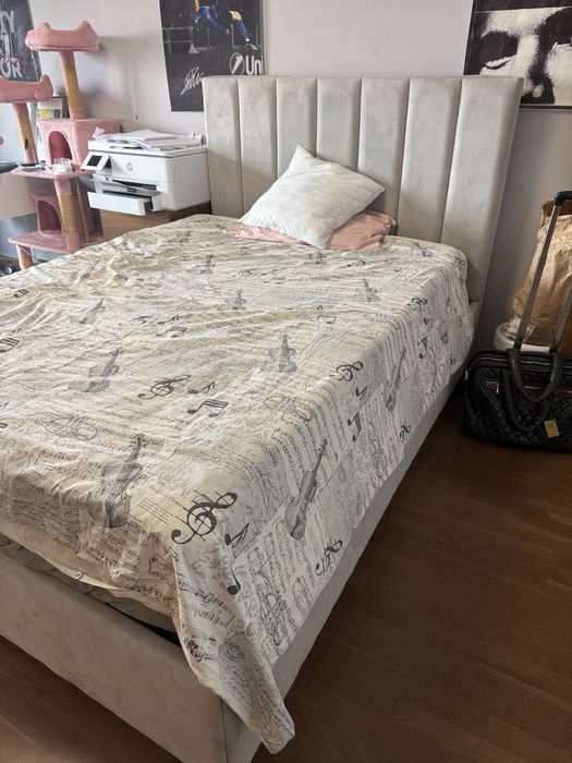 Cama completa 140x200 com colchão