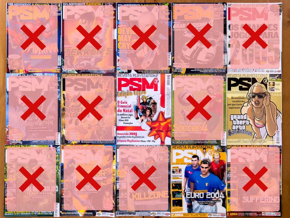 Revistas PlayStation, PSM2, PSM3, Maxi Consolas, Hype, Smash