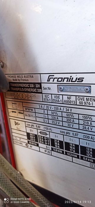 Spawarka Fronius TPS 330